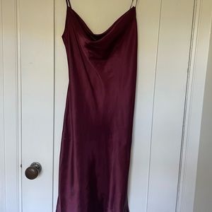 David’s Bridal Cowl Neck Bridesmaids Dress